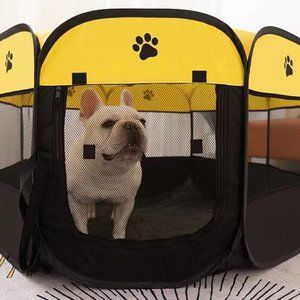 Large Dog Playpen Foldable & Portable Pet Exercise Tents for Small Pets Activity